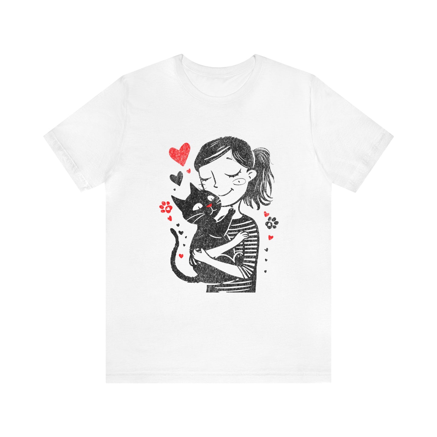 Valentine Kitty Tee