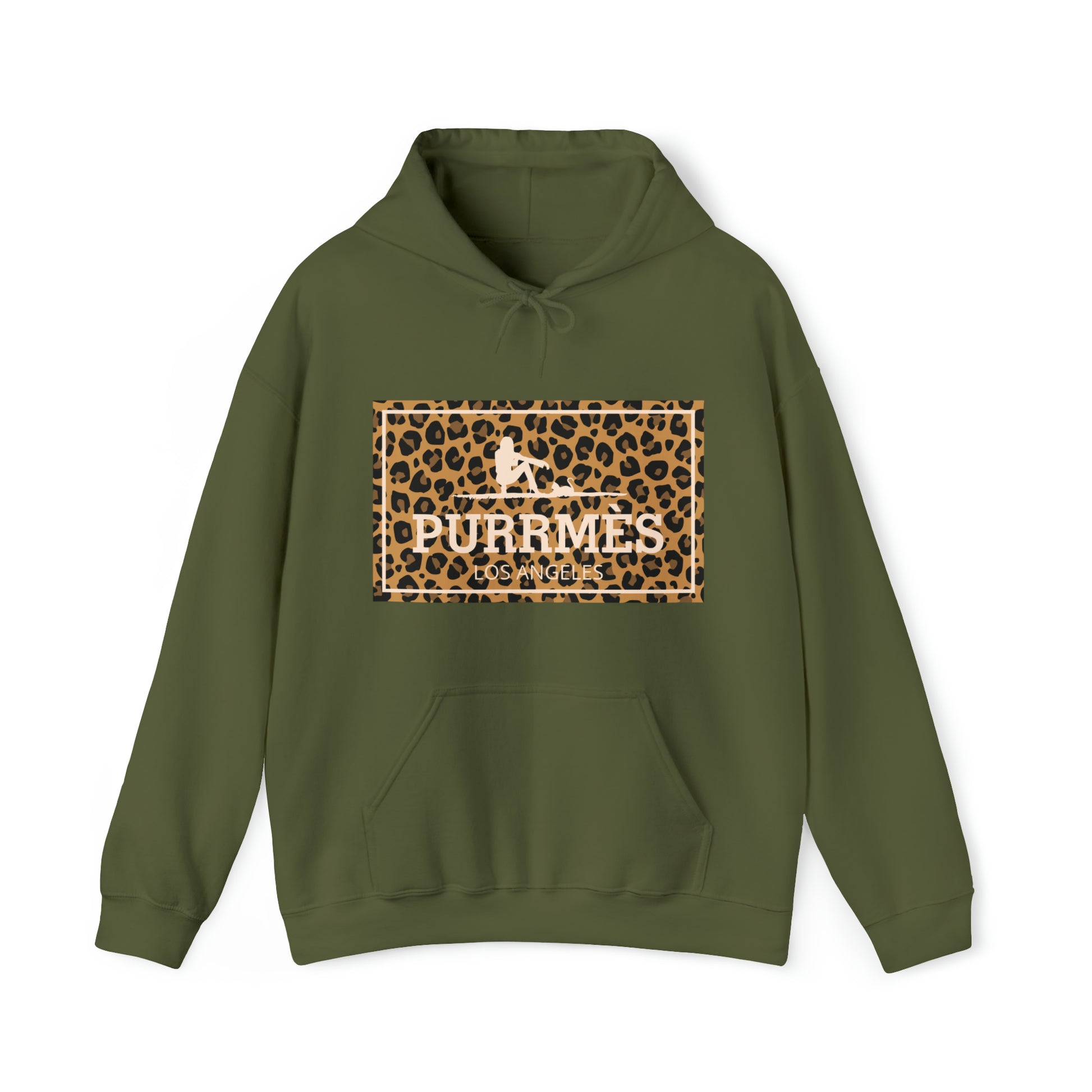 Purrmes Cheetah Print Hoodie