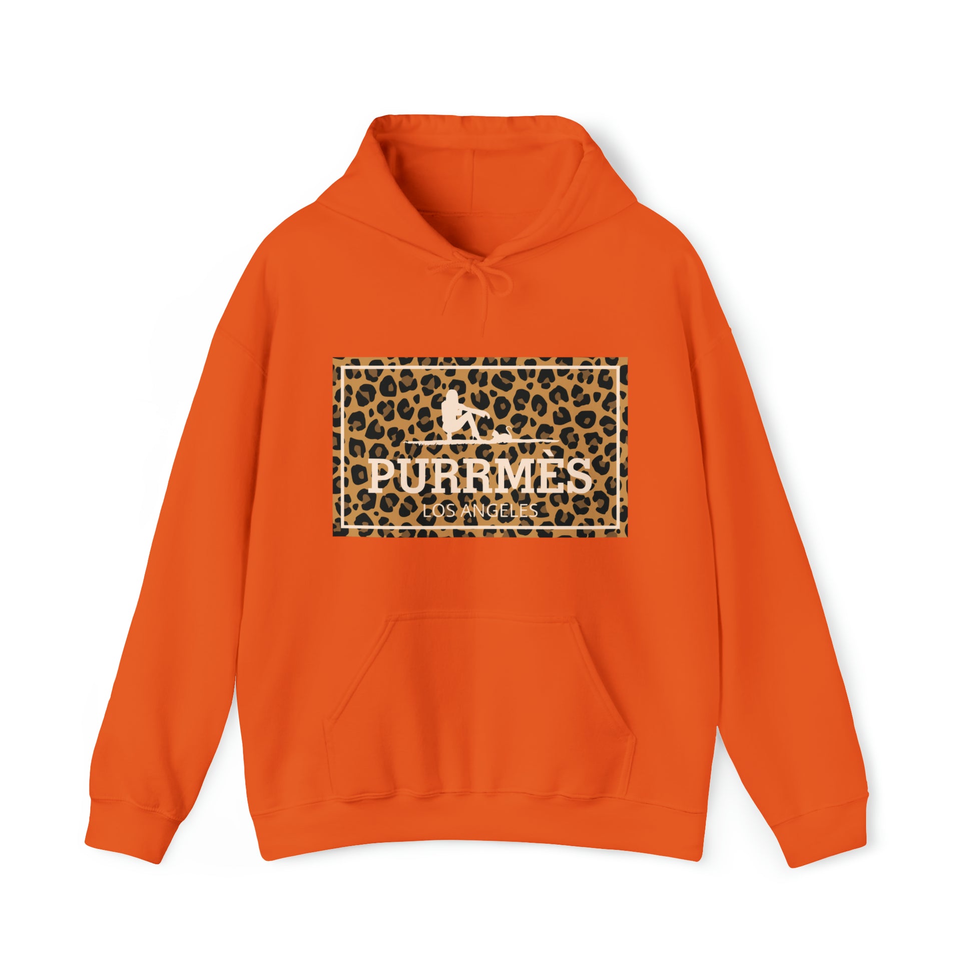 Purrmes Cheetah Print Hoodie