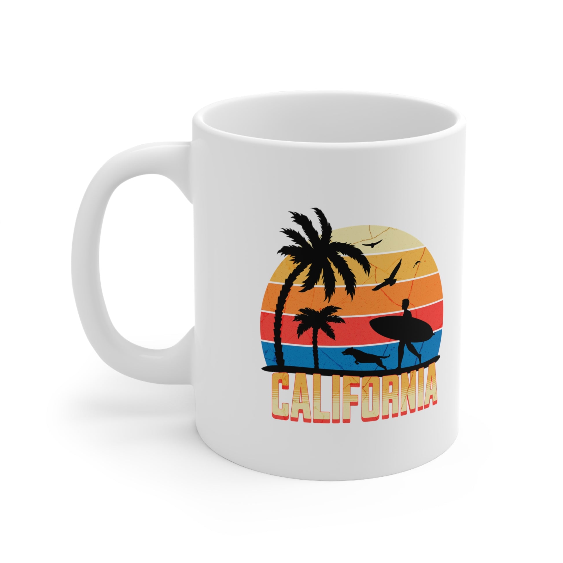 California Dog n Surf Mug