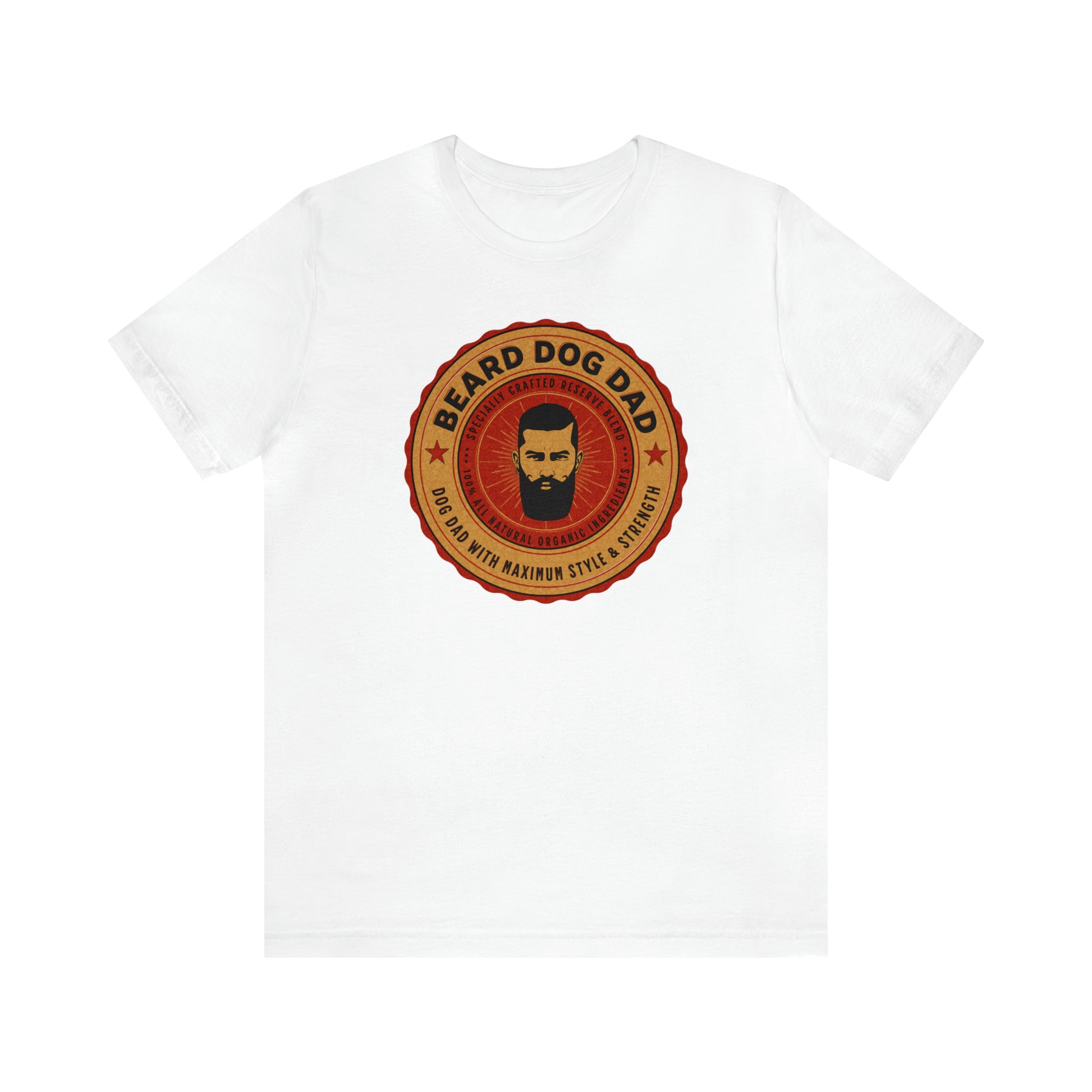 Beard Dog Dad T-shirt