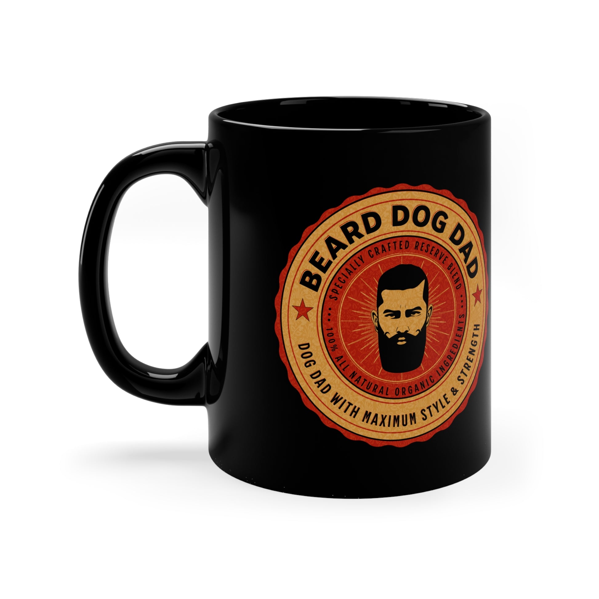 Beard Dog Dad Mug