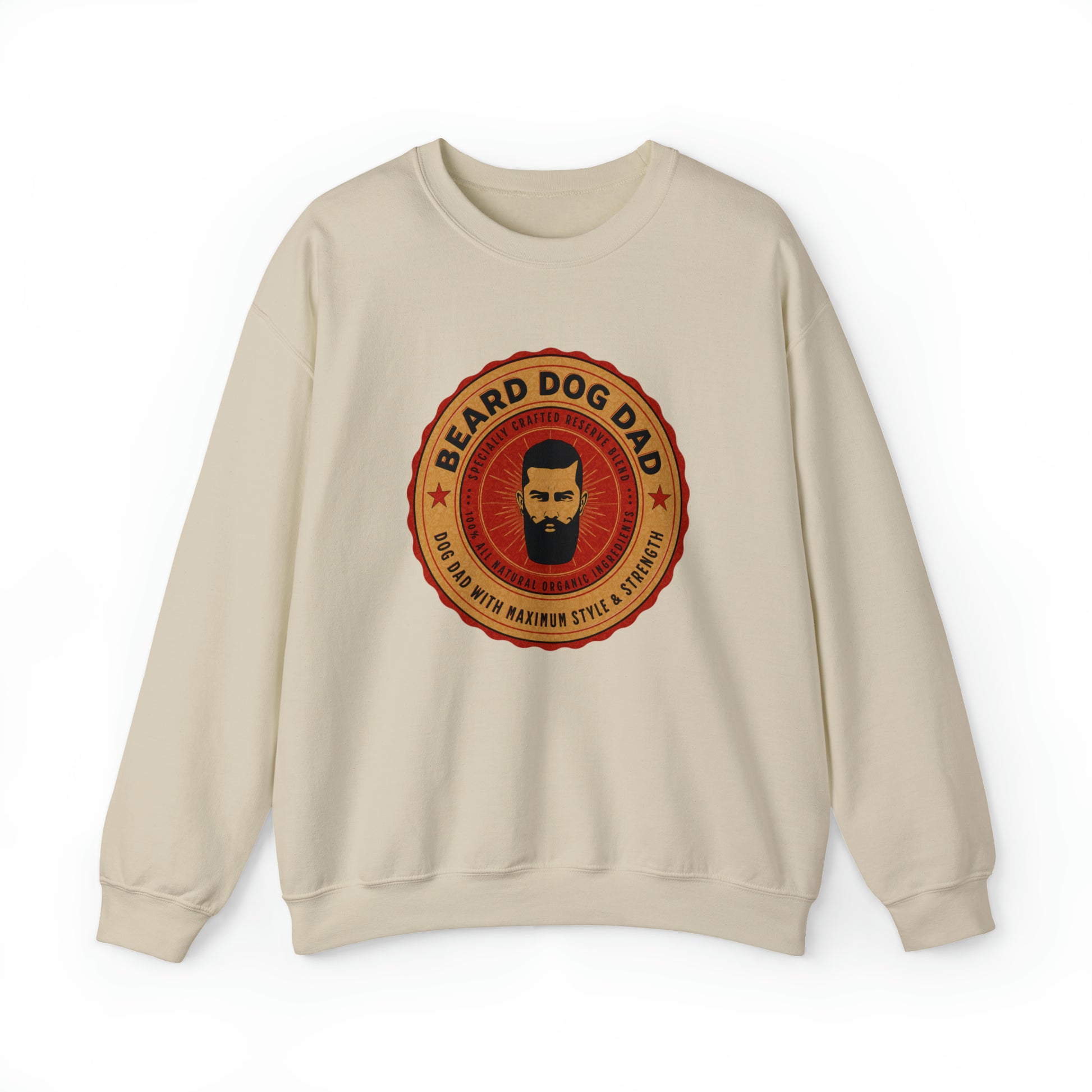 Beard Dog Dad Sweatshirt