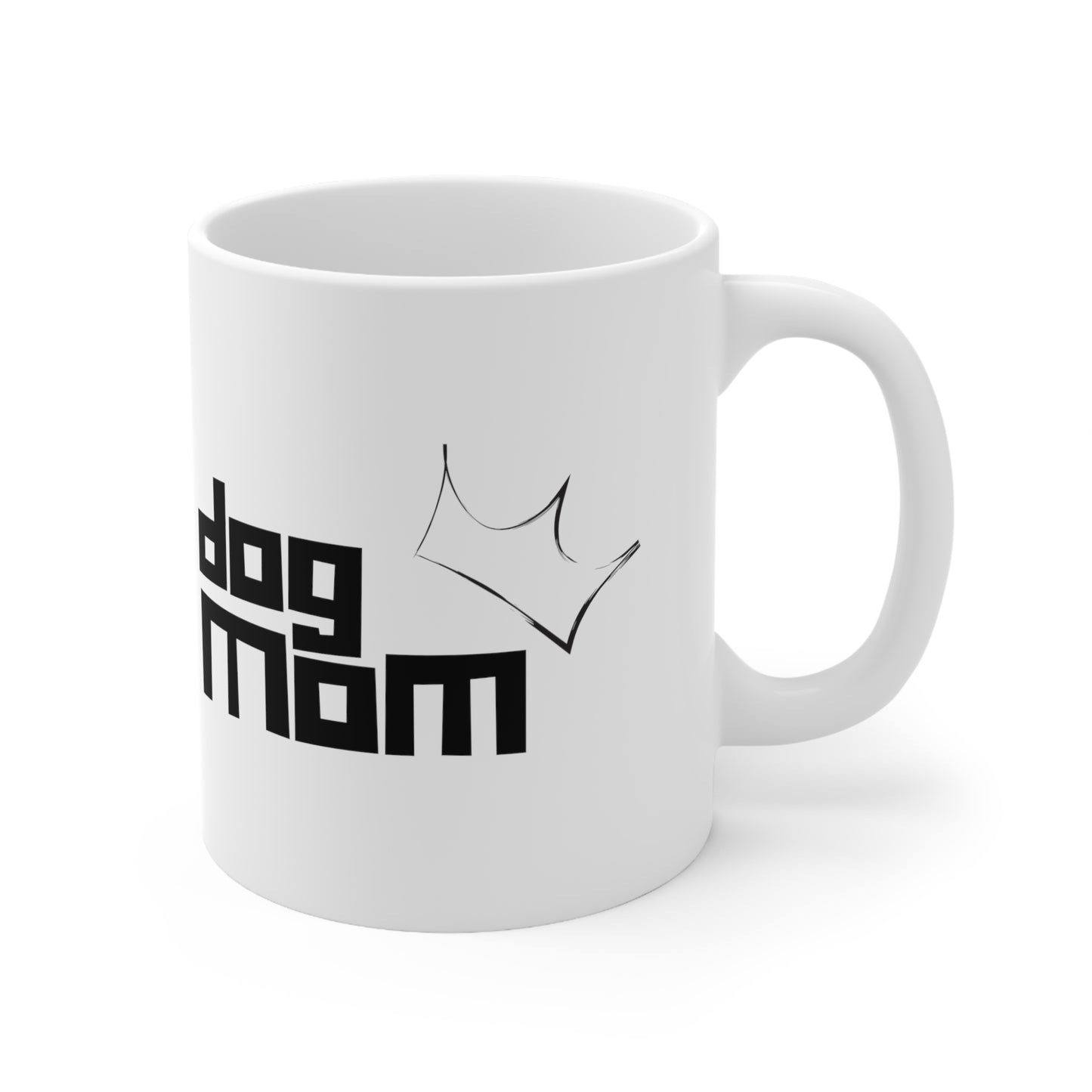 Dog Mom Crown Mug