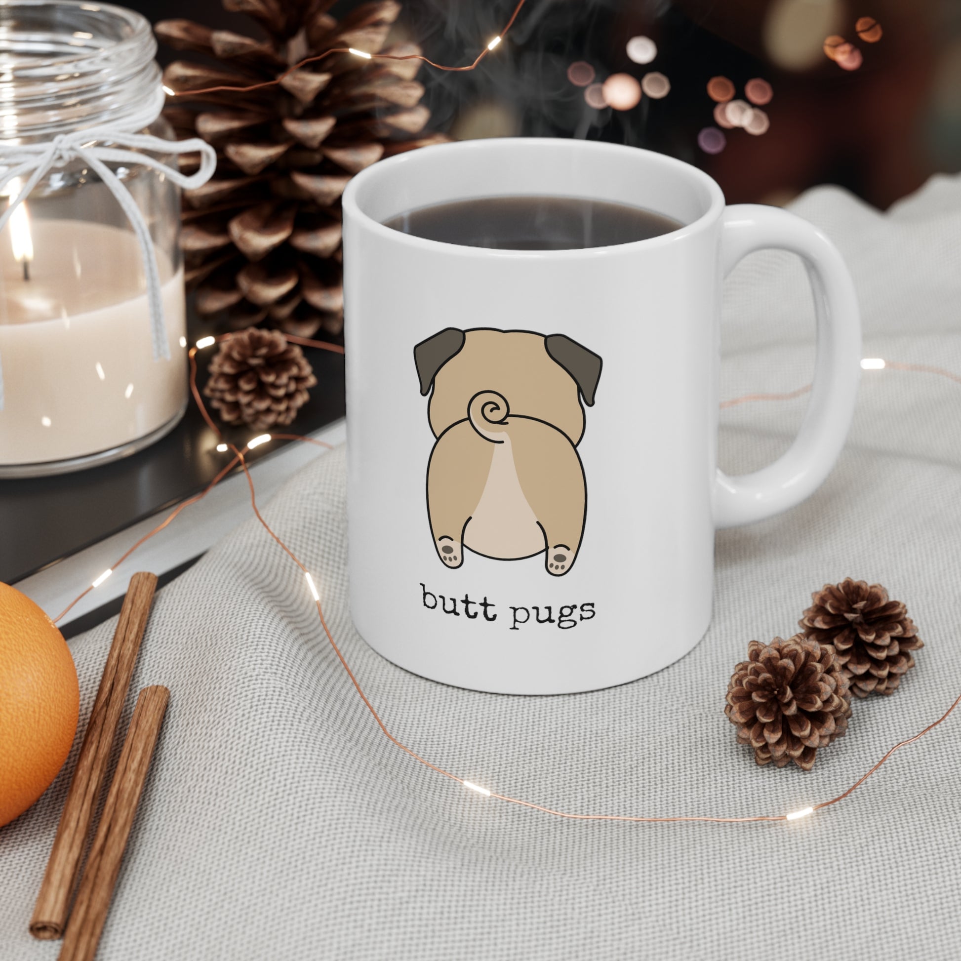 Nothing But Pugs Mug