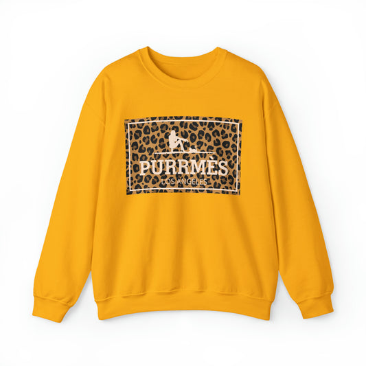 Purrmes Cheetah Print Sweatshirt