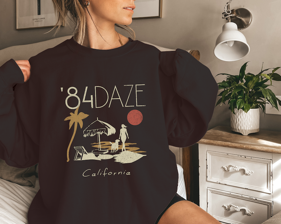 Vintage Cali Summer Sweatshirt