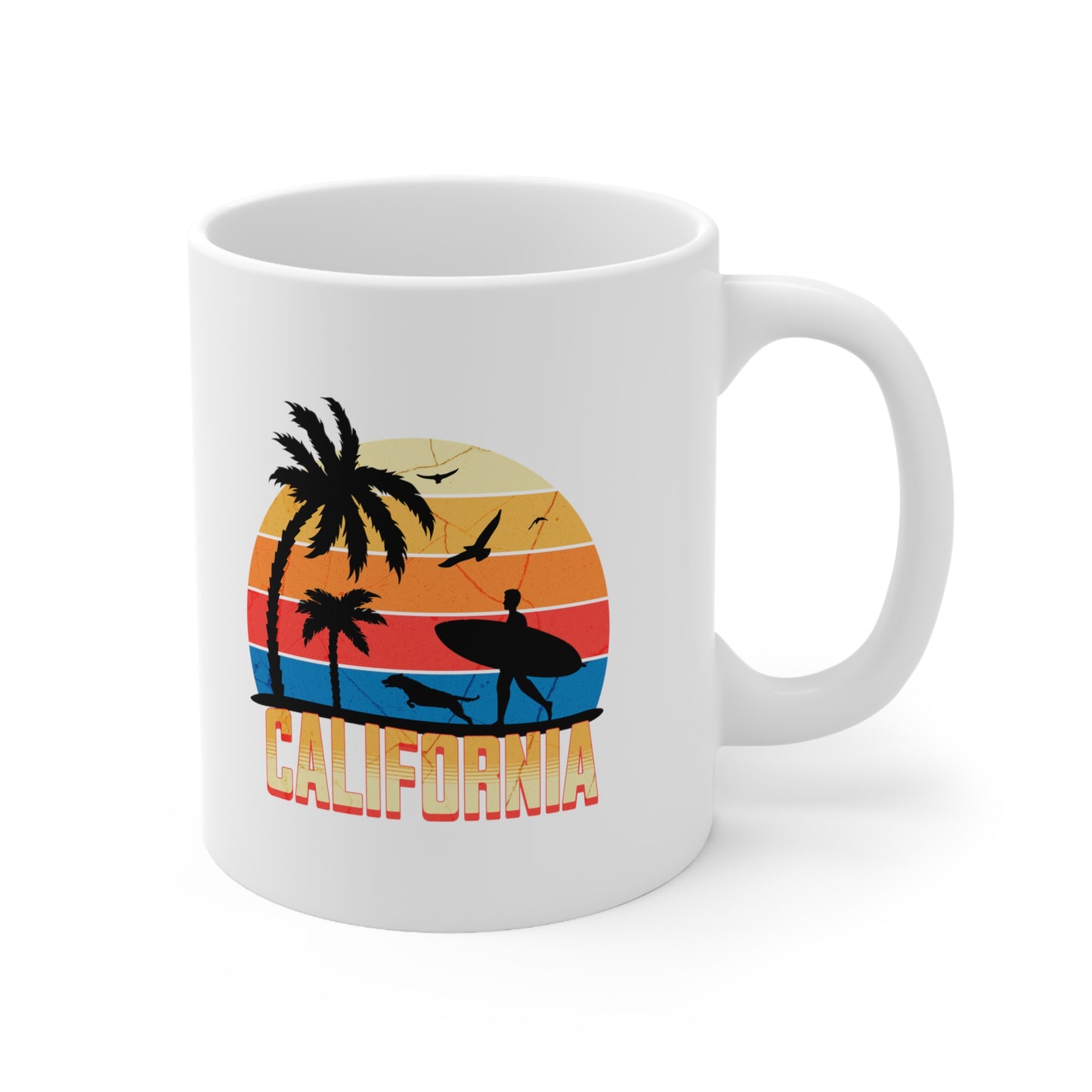 California Dog n Surf Mug