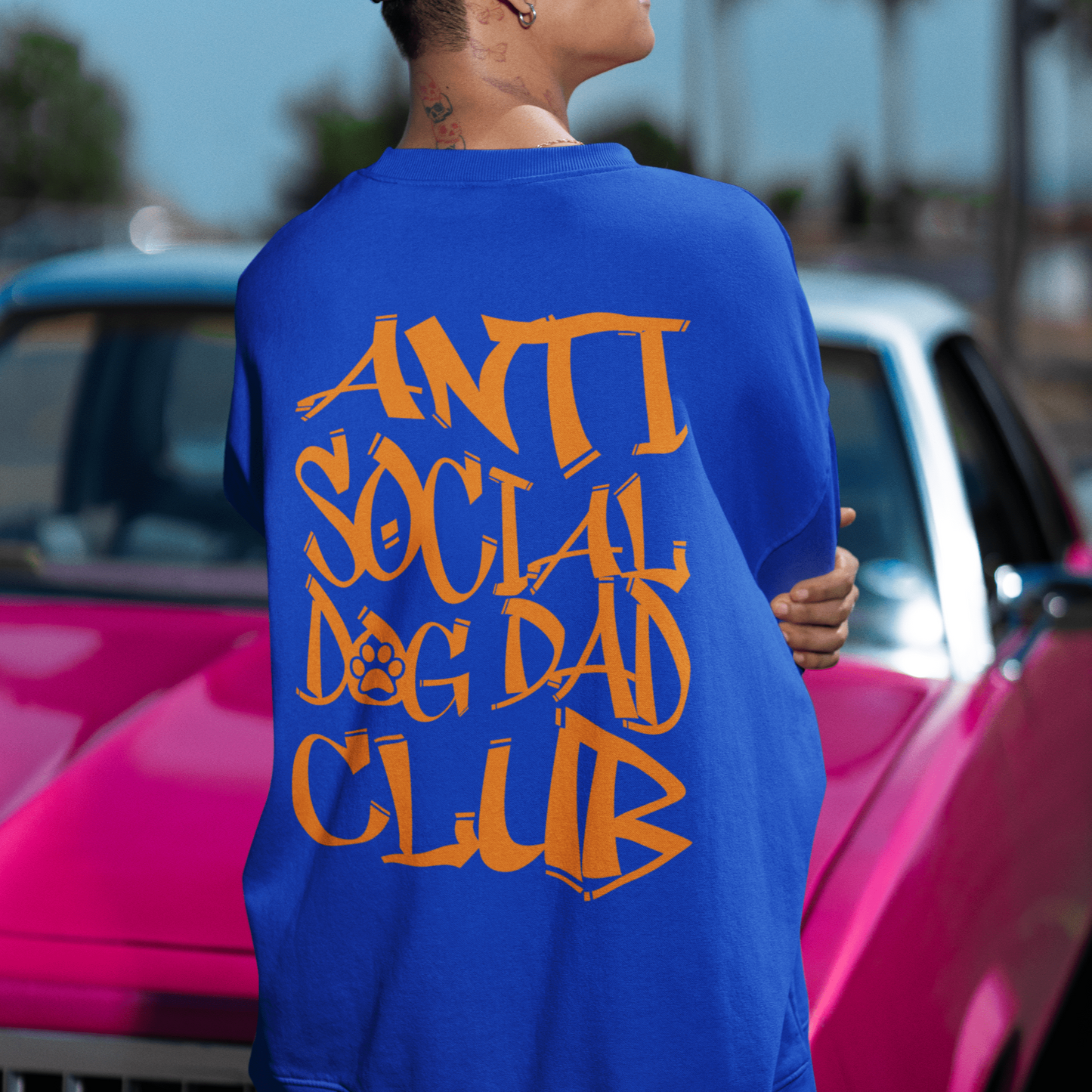 Anti Social Dog Dad Club Sweatshirt