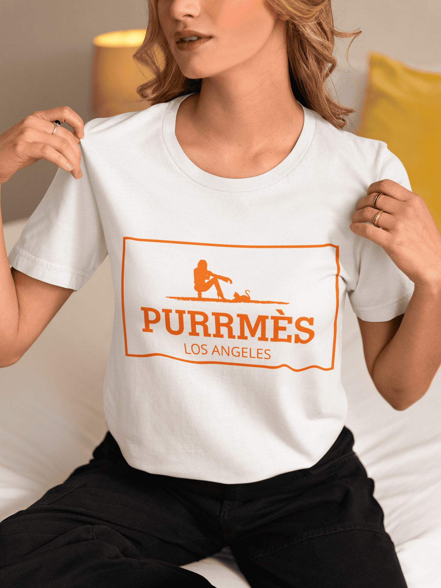 Purrmes Line Tee