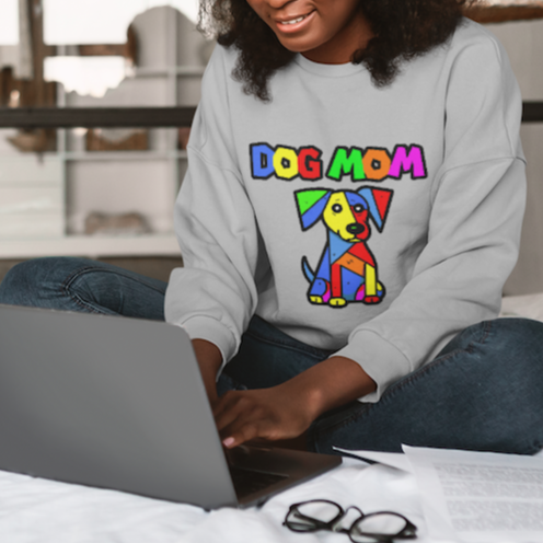 Dog Mom Mario Sweatshirt