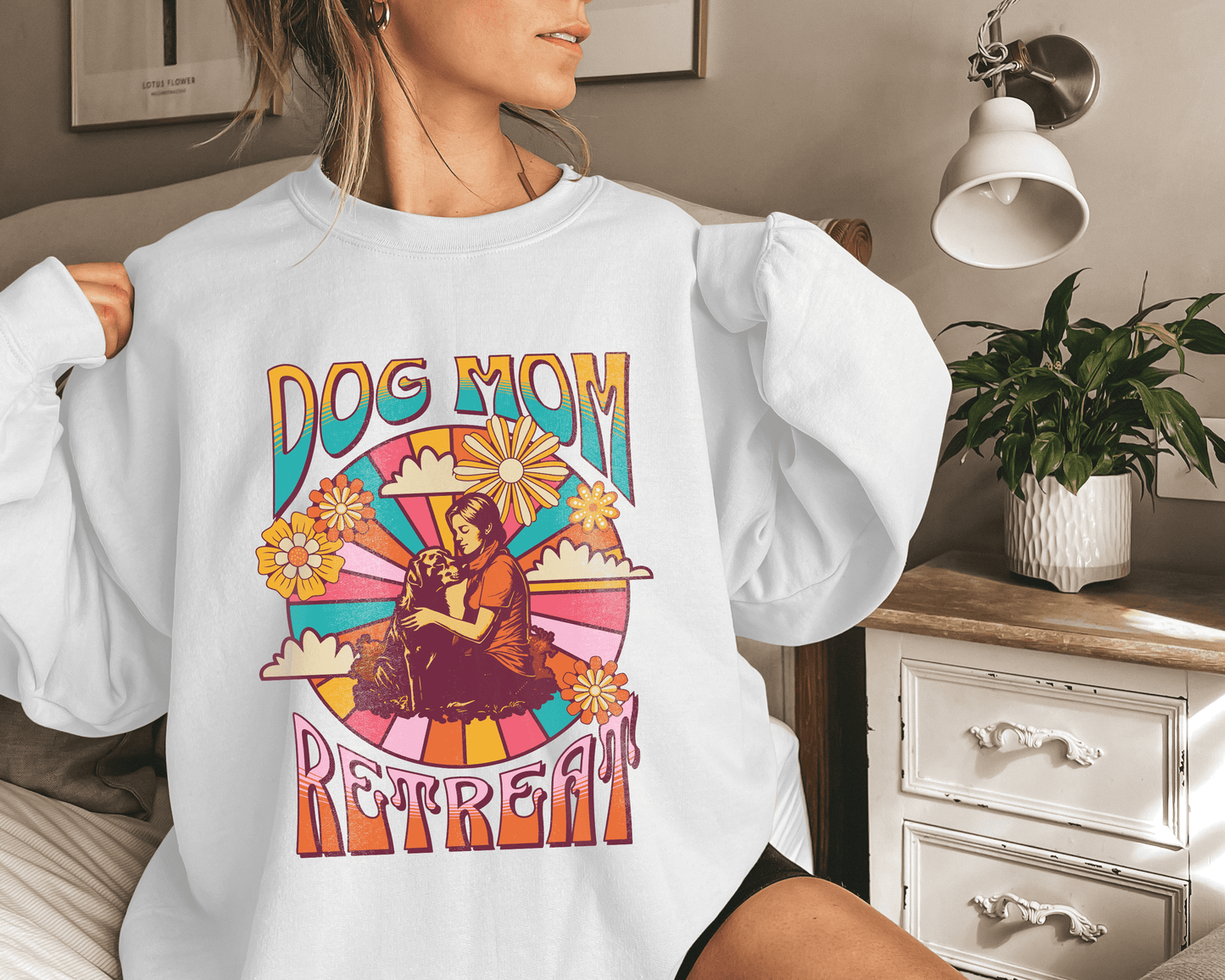 Dog Mom Retreat Sweatshirt