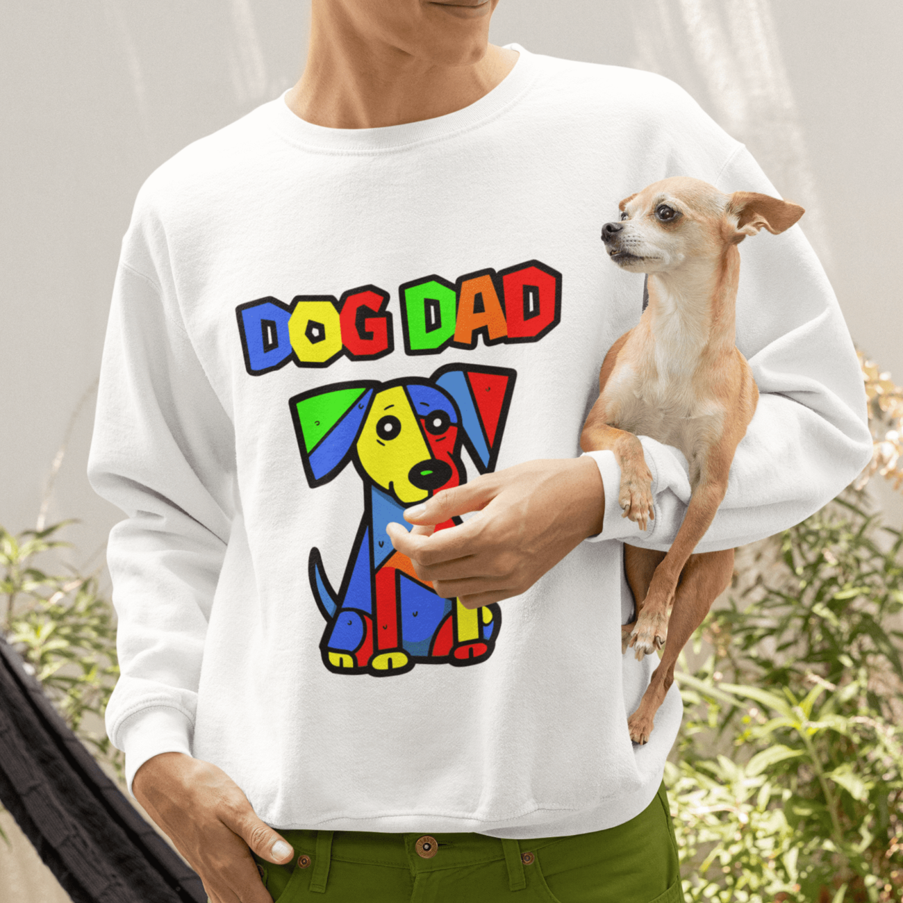 Dog Dad Mario Sweatshirt