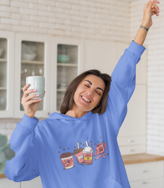 Dog Mom Coffee Hoodie