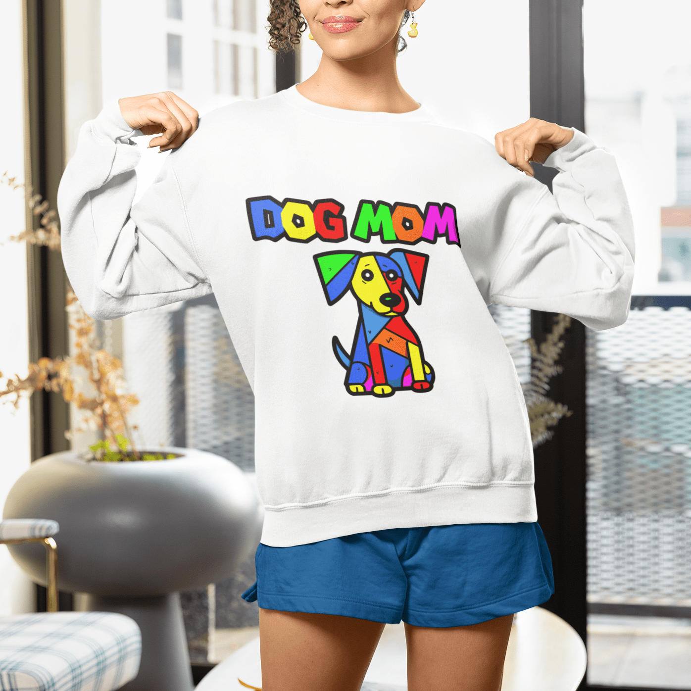 Dog Mom Mario Sweatshirt