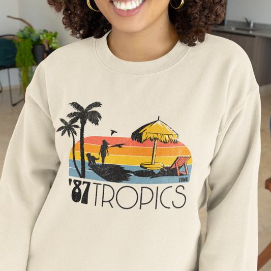 Dog Mom Tropics Sweatshirt