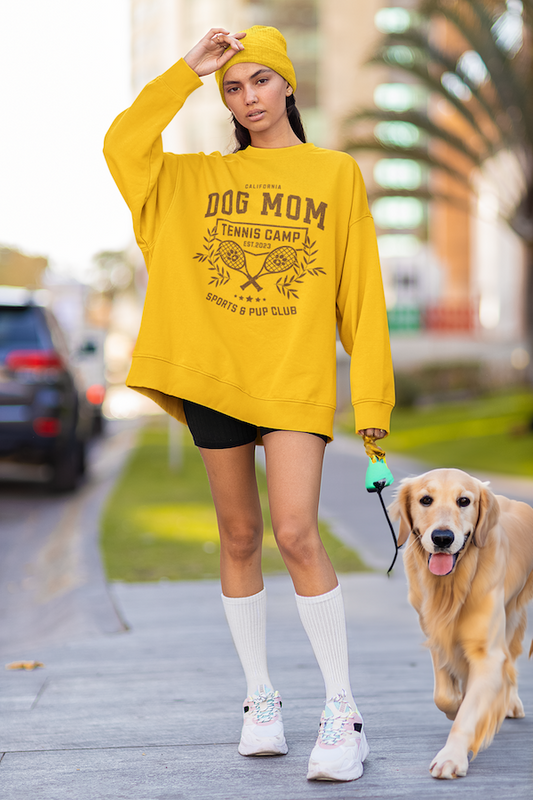 Dog Mom Tennis Club Sweatshirt