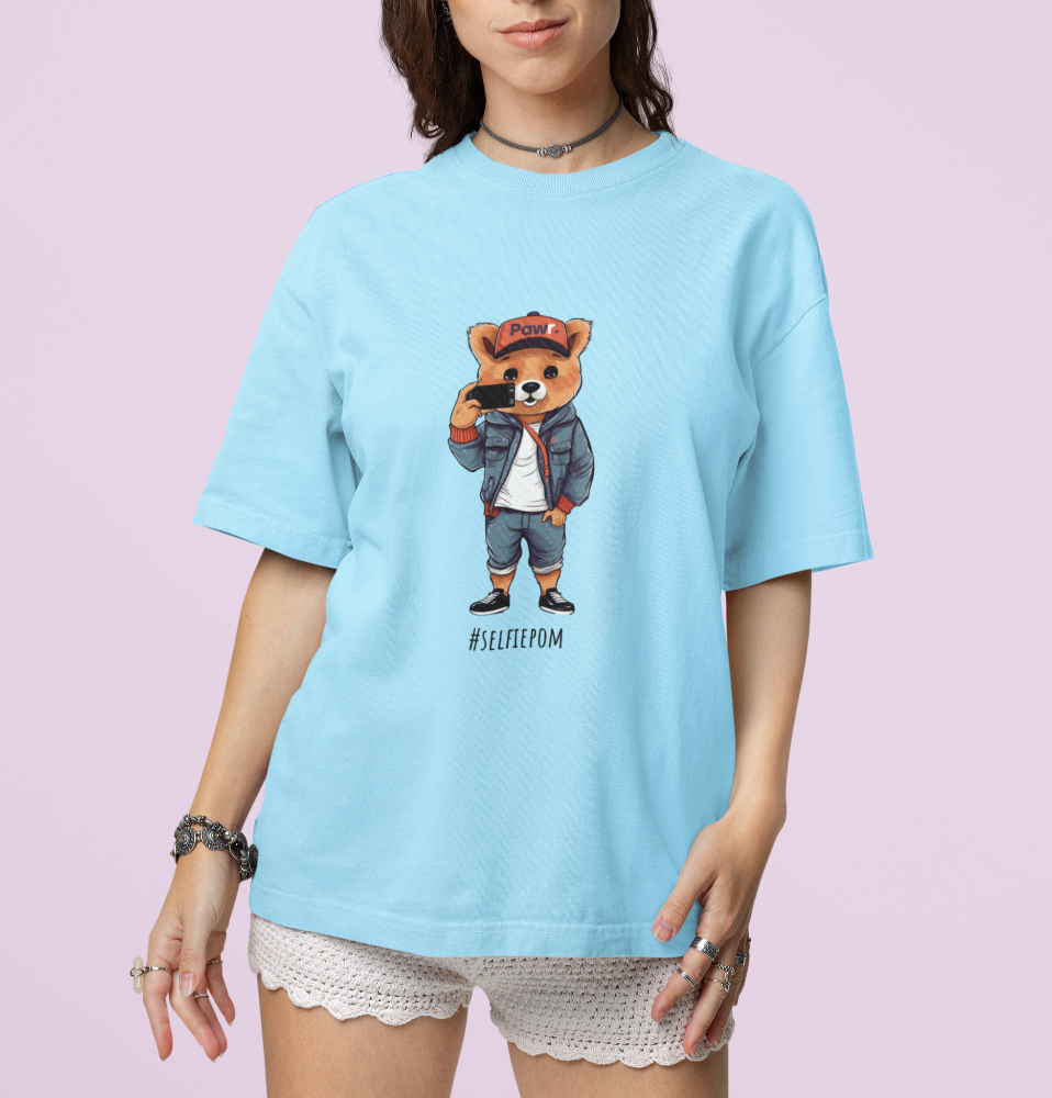 Selfie Pom Tee