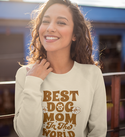 Best Dog Mom Sweatshirt