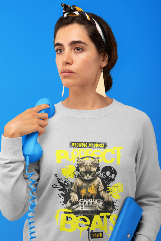 Purrfect Beats Sweatshirt