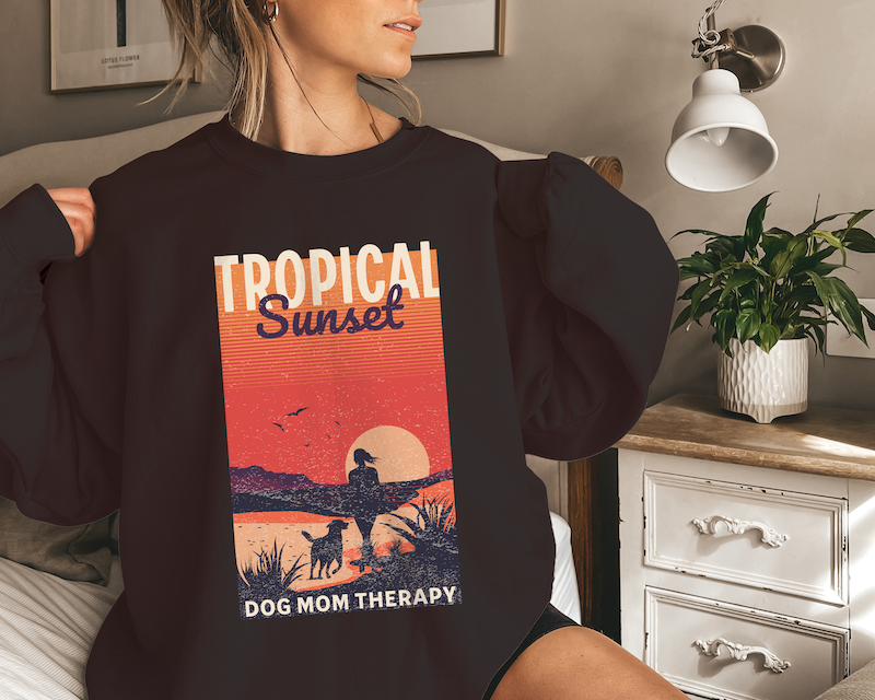 Tropical Sunset Sweatshirt