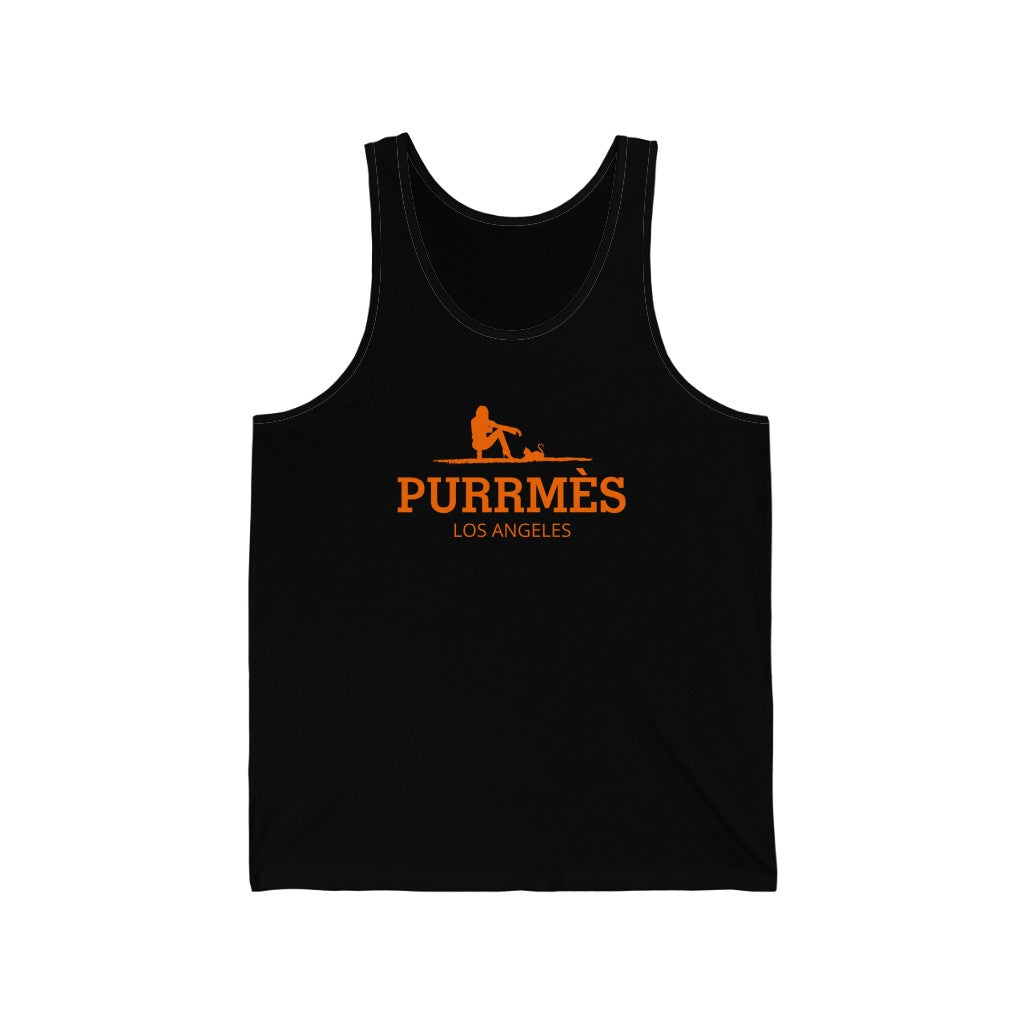 Paw Paw Purrmes Tank Top | Unisex Cat Lover Apparel | Cat Parent Gift - PawPawTales Tank Top