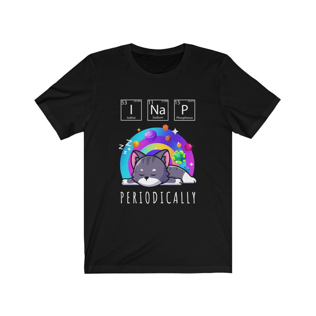 Paw Paw Sleepy Cat Tee | I Nap Periodically - PawPawTales T-Shirt