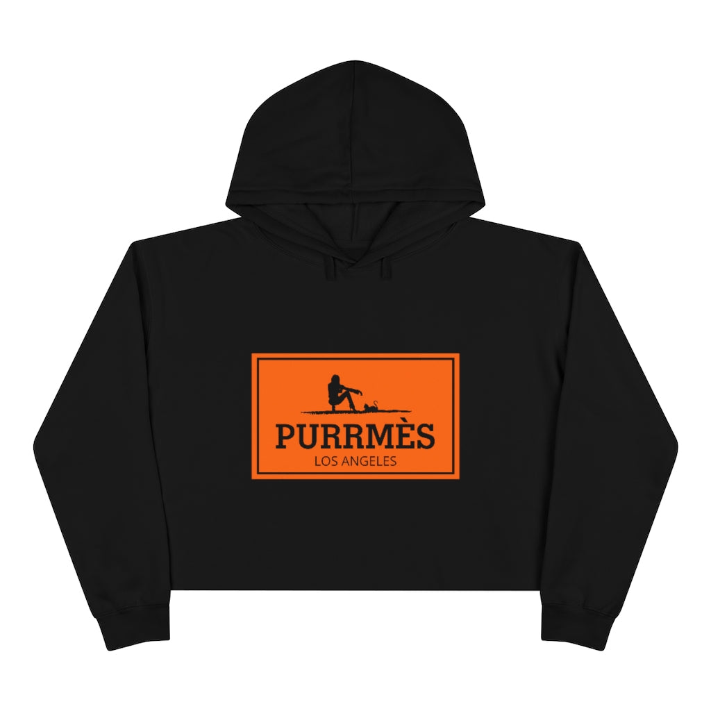 Purrmes Crop Hoodie