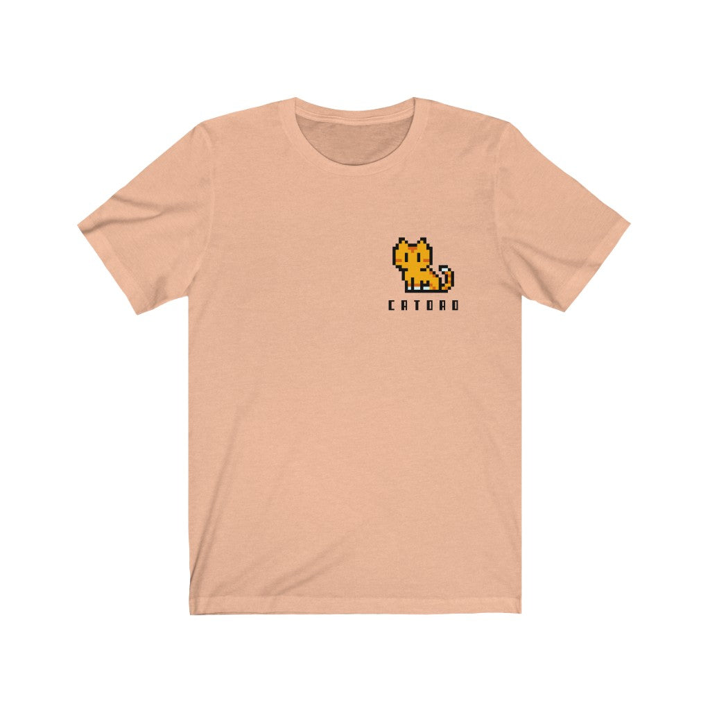 Cat Dad Pixel T-Shirt