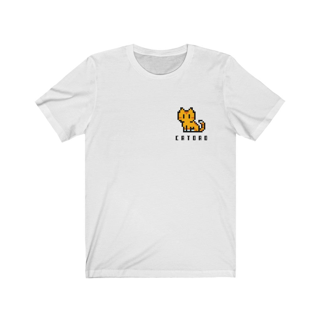 Cat Dad Pixel T-Shirt