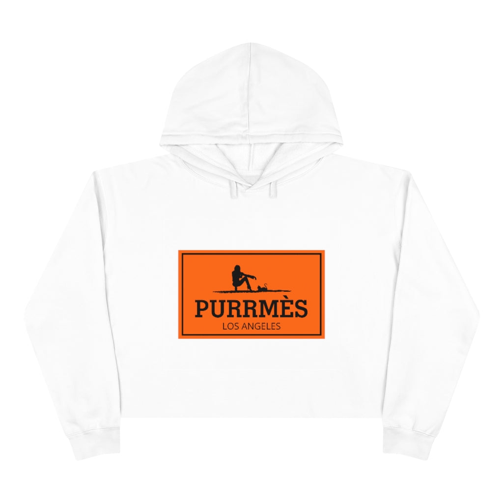 Purrmes Crop Hoodie