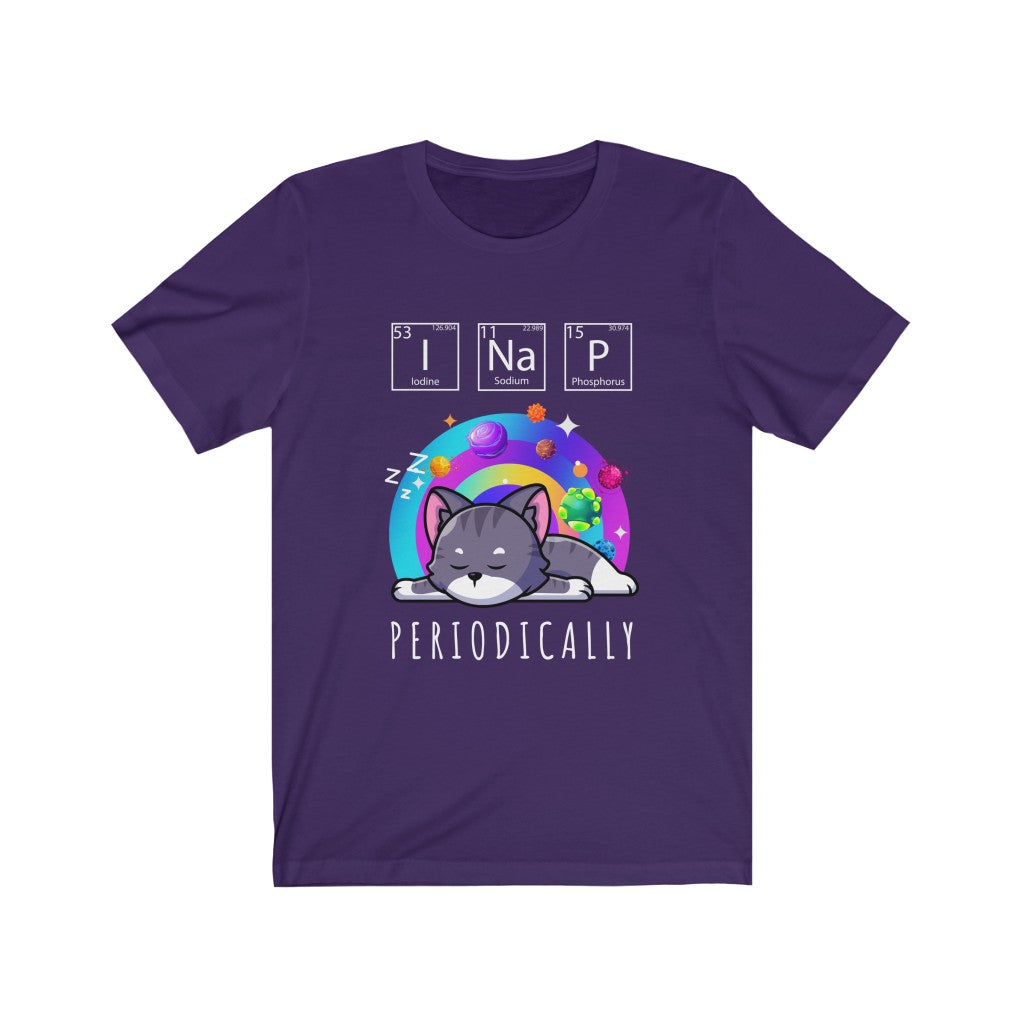 Paw Paw Sleepy Cat Tee | I Nap Periodically - PawPawTales T-Shirt