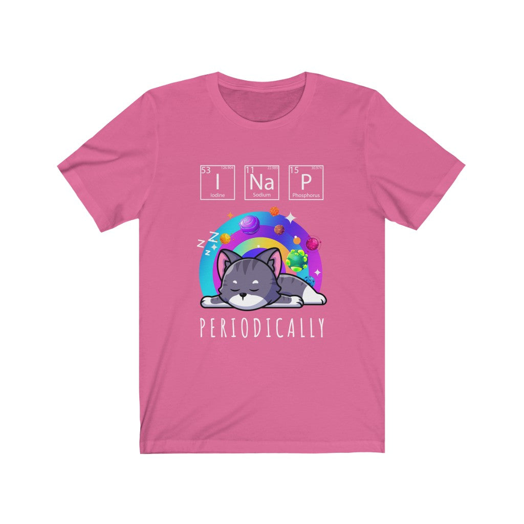 Paw Paw Sleepy Cat Tee | I Nap Periodically - PawPawTales T-Shirt