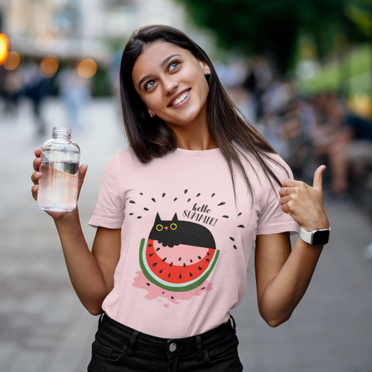 Watermelon Kitty T-shirt