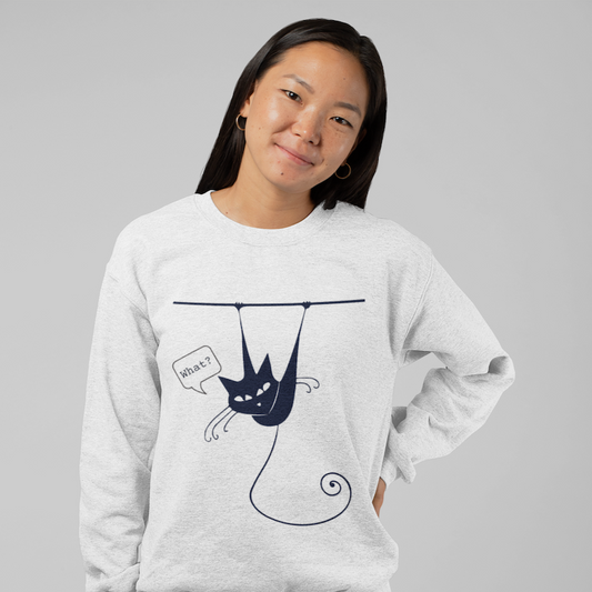 Hanging Cat Sweatshirt